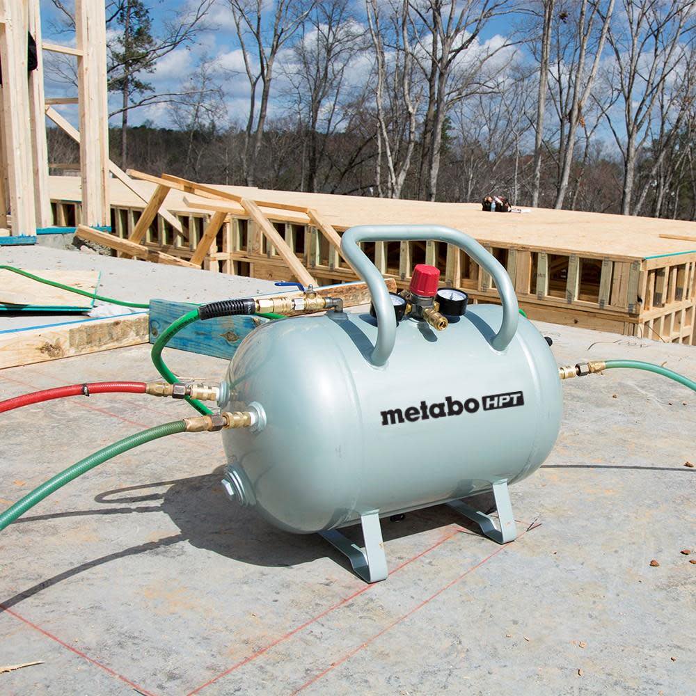 Metabo Hpt 10 Gallon Asme Certified Reserve Tank Metabo Hpt 10 Gallon Asme Certified Reserve Tank